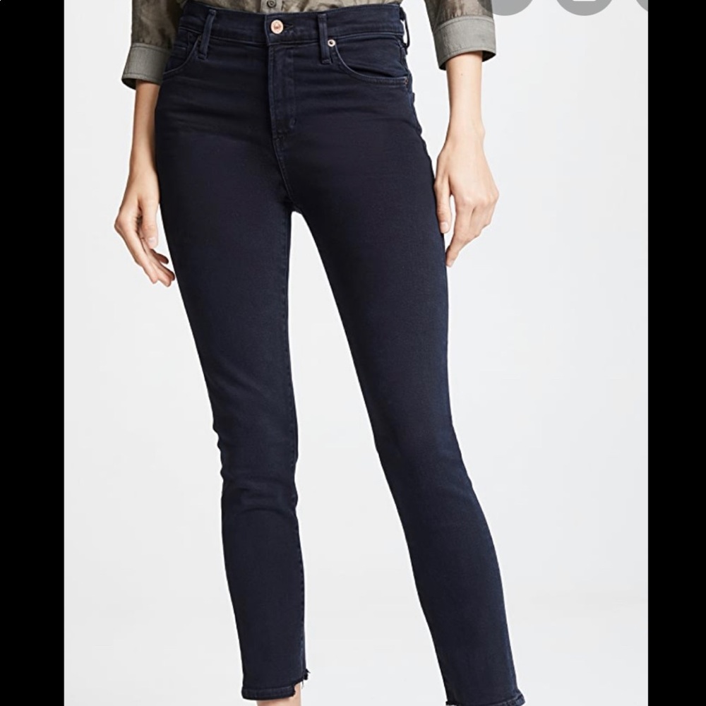 Rocket Crop High Rise Skinny, 27